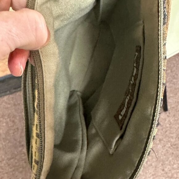 Maruca Crossbody Bag – Handmade in Boulder, CO – Rare Gold/Green Cast Floral Pat - Picture 5 of 7